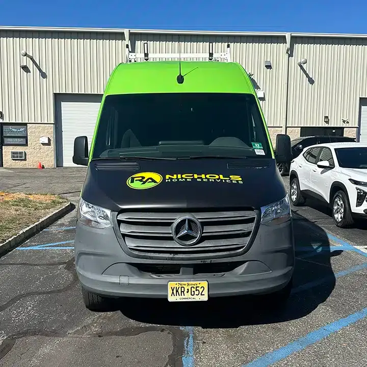 RA Nichols home services van in Monroe Township NJ