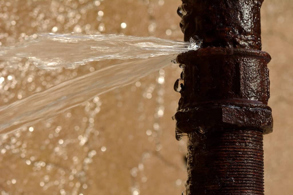 A plumbing emergency in Monroe Township, NJ