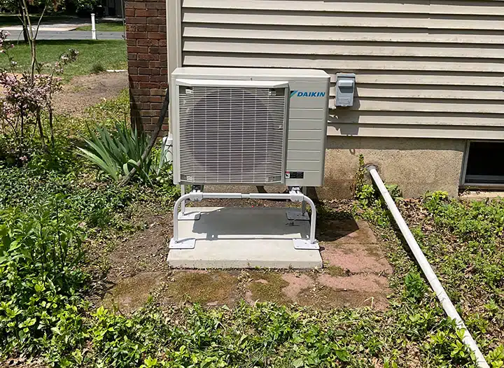 Heat pump mini split in Monroe Township, NJ.
