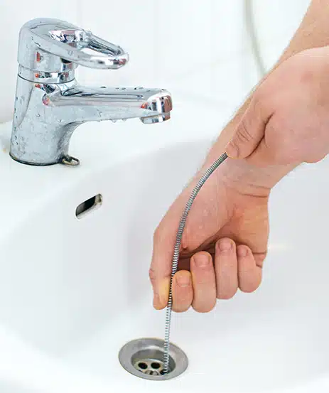drain snaking bathroom sink